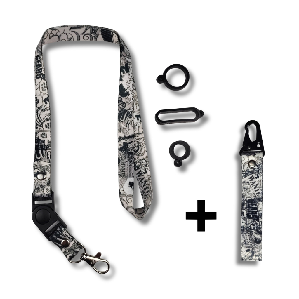 

Promo Paket Bundle Lanyard One Piece Luffy Gear 5 Sun God Nika by EL Lanyard Id Card Lanyard Gantungan Kunci Lanyard Tali HP Lanyard Anime