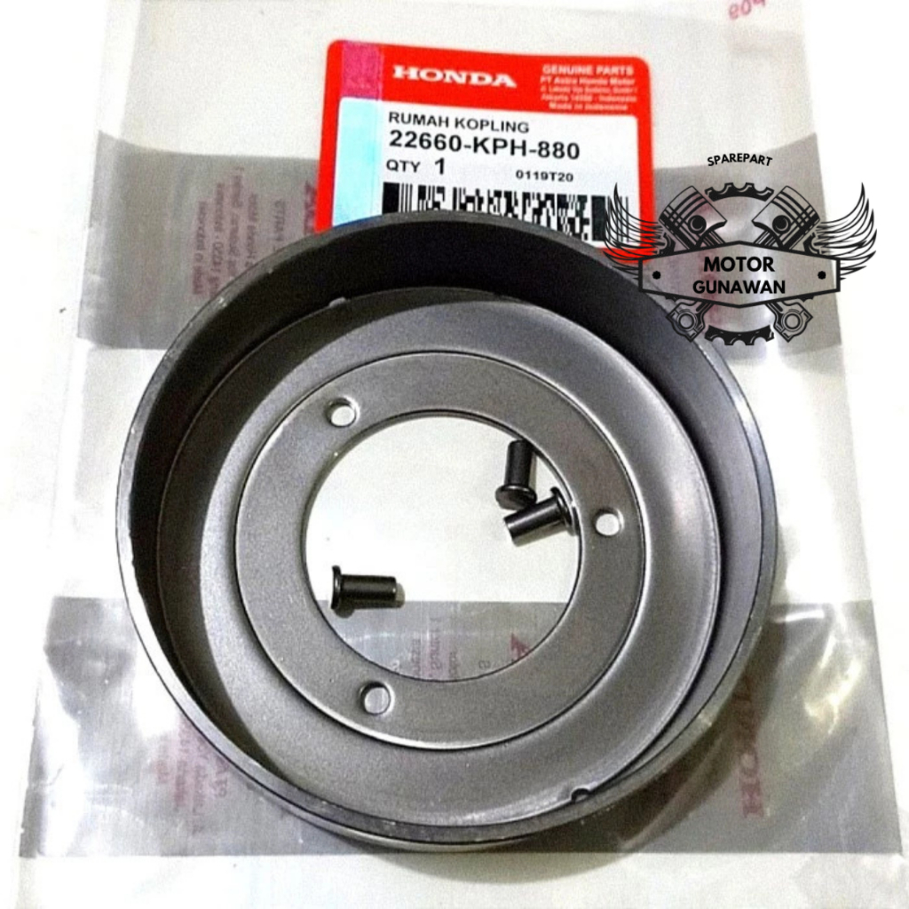 22660-KPH-880 ORIGINAL Rumah Mangkok Kopling Ganda KPH Supra X 125 Kharisma