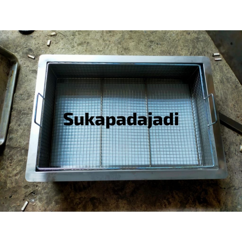 Penggorengan Donat Stainless steel | Deep freyr Stainless | Wajan Penggorengan Donat | Wajan Toppoki