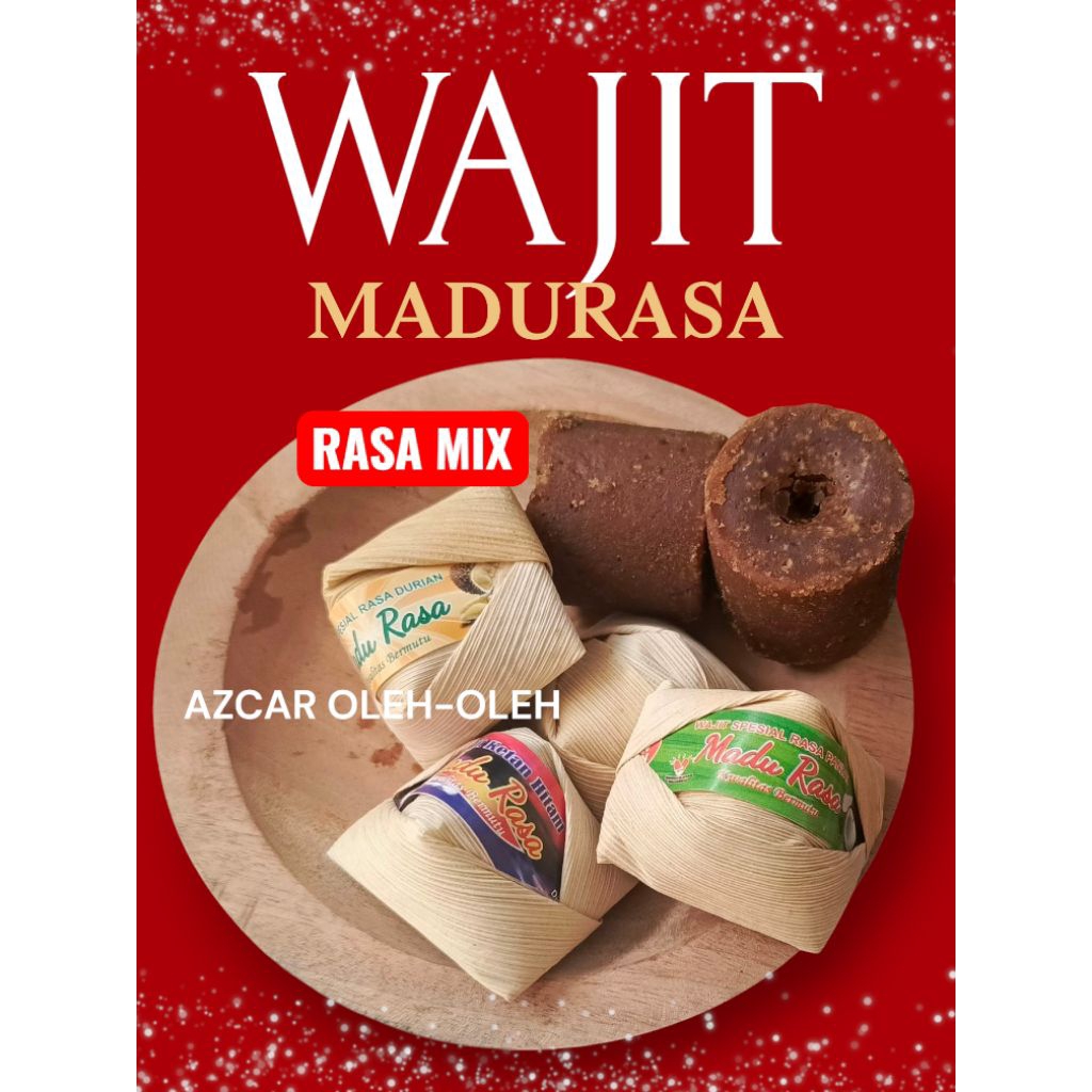 

wajit/wajik madurasa mix oleh-oleh khas cililin