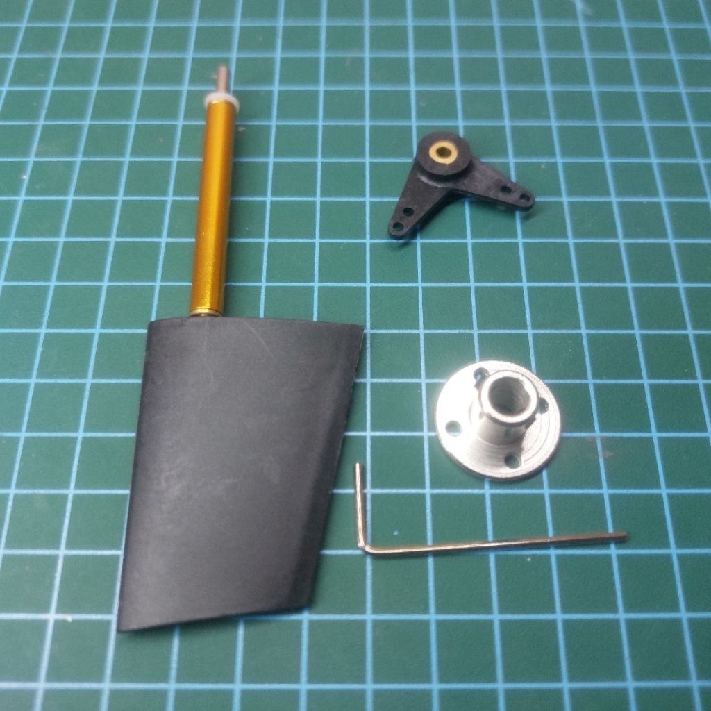 Rc Boat Rudder Tugboat Rudder Kemudi Kapal Remot 52MM