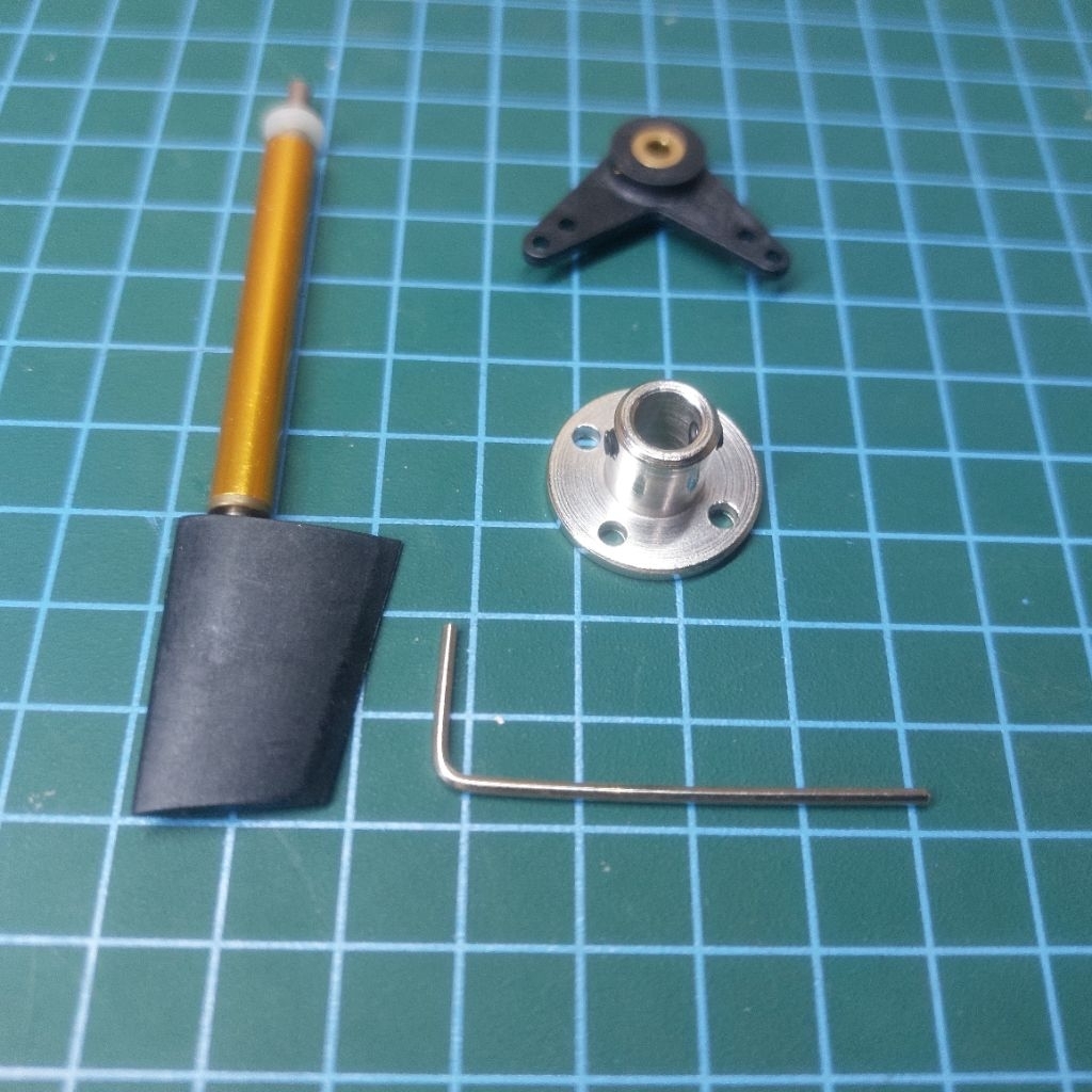 Rc Boat Rudder Tugboat Rudder Kemudi Kapal Remot 28MM