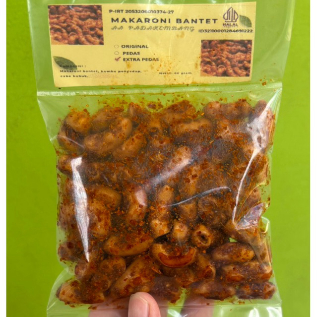 

Makaroni Bantet Tasikmalaya 60 gram