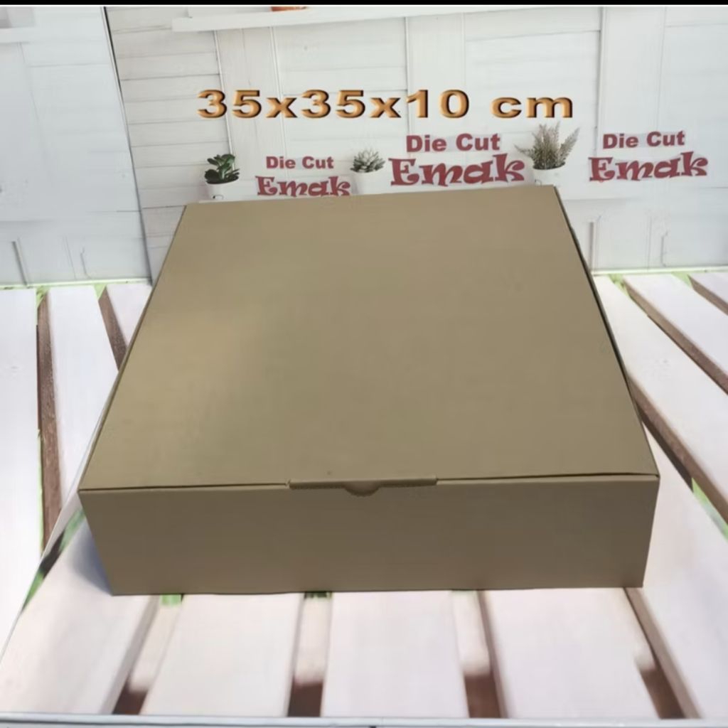 

kotak kardus Uk. 35x35x10 cm...........Die Cut
