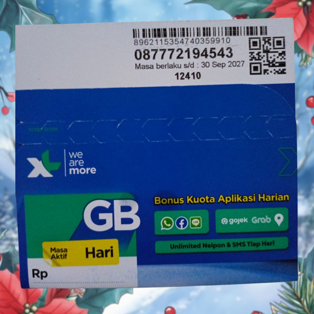 nomor cantik XL kosongan 777 219 4543