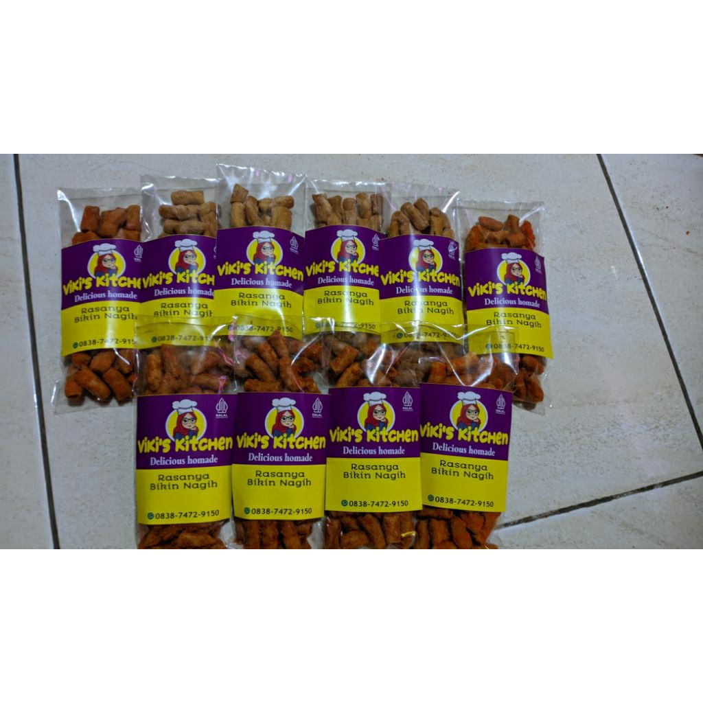 

Makaroni bantat 40gr isi per 10pcs (JAJAN JADUL)