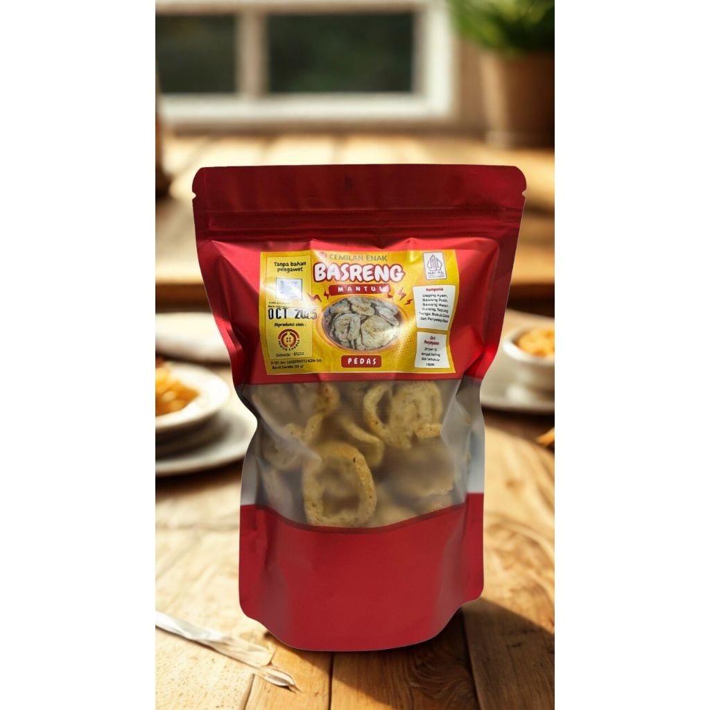 

Basreng Pedes Melek | Snack Renyah Pedas Bikin Nagih!