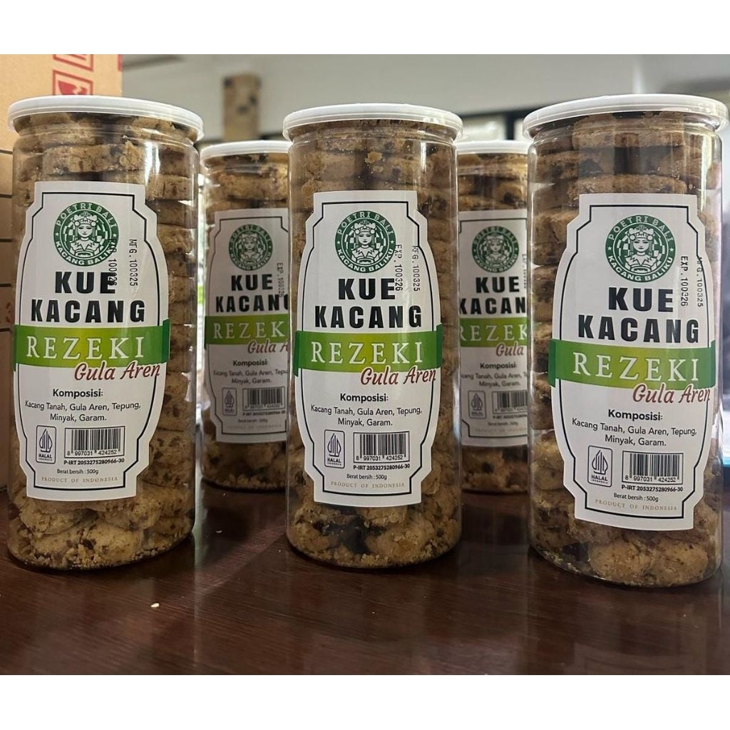 

kue kacang gula aren /toples