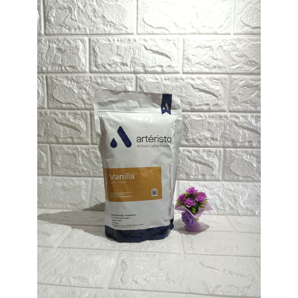 

Bubuk minuman ARTERISTO vanilla 500gr