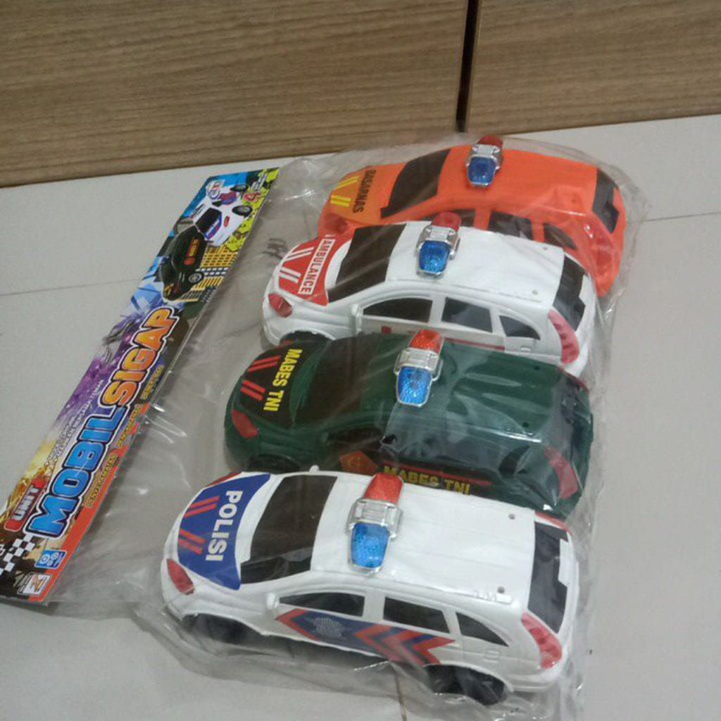 Mainan Mobil Sigap polisi/TNi/Ambulance/Basarnas