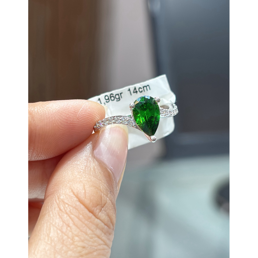 cincin emas putih 8k