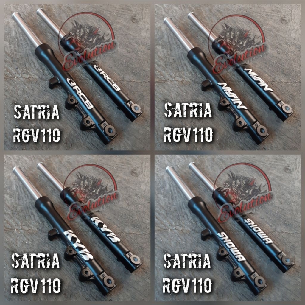 Shock depan - shockbreaker depan SATRIA HIU - SHOGUN LAMA Shock as 27mm suzuki satria shock depan st