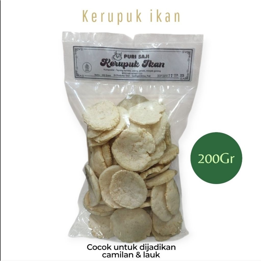 

kerupuk kemplang ikan enak,gurih,nikmat,kerupuk ikan 200gram