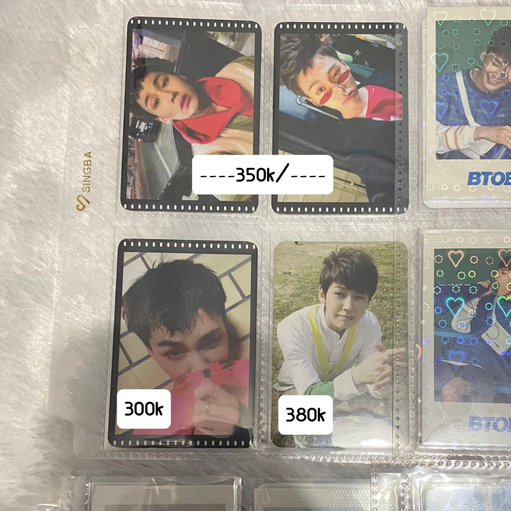 BTOB JUNG ILHOON BROADCAST GONGBANG BC GB PHOTOCARD PC BIG WAVE 2ND CONFESSION