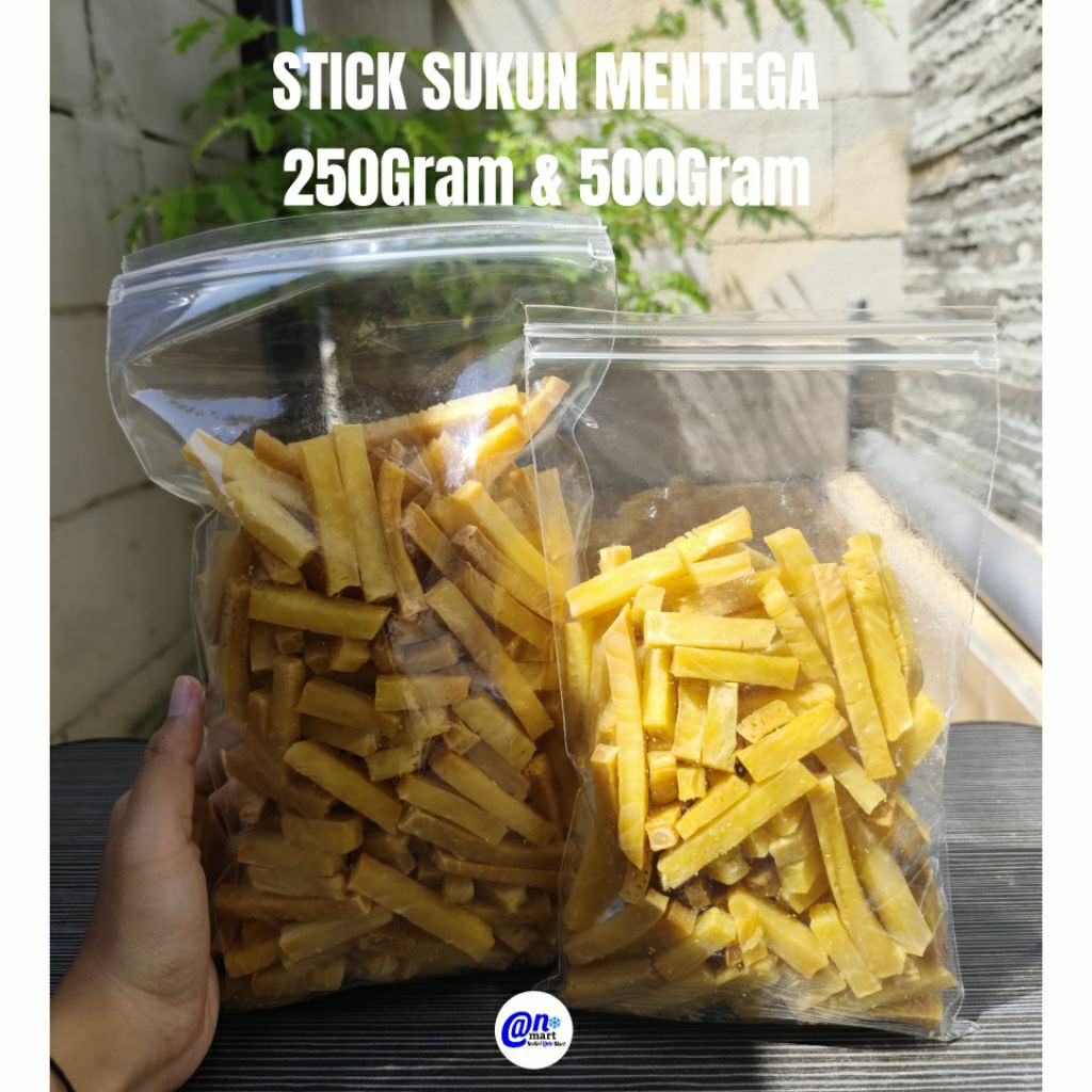 

KERIPIK STIK SUKUN MENTEGA SUPER GRADE A 500 GRAM.