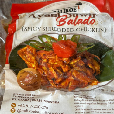 

Ayam Suwir Balado Frozen Food
