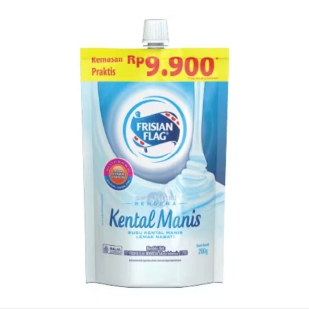 

Frisian flag pouch 240gr (susu putih)