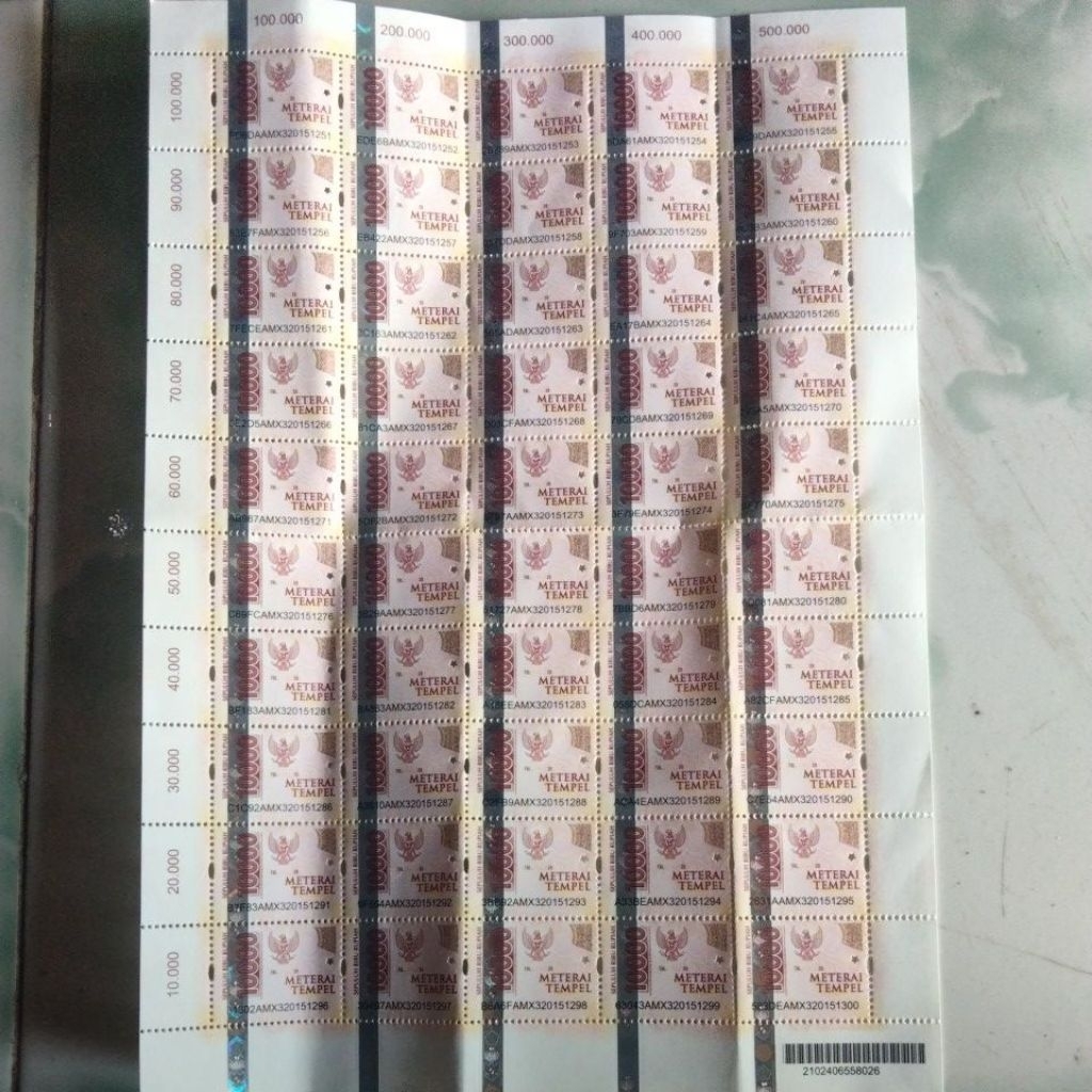 

Meterai Tempel 10000