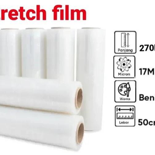 Stretch Film Plastik Wrapping untuk 200 Yard - Plastik Pembungkus Barang Wrapping Koper