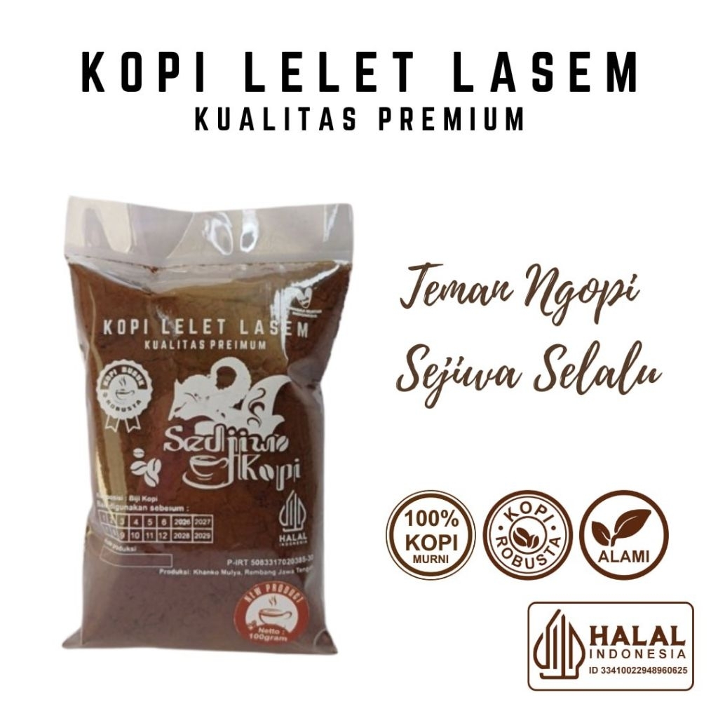 

Kopi Lelet/Sedjiwo Kopi/Kopi Bubuk/Kopi Hitam