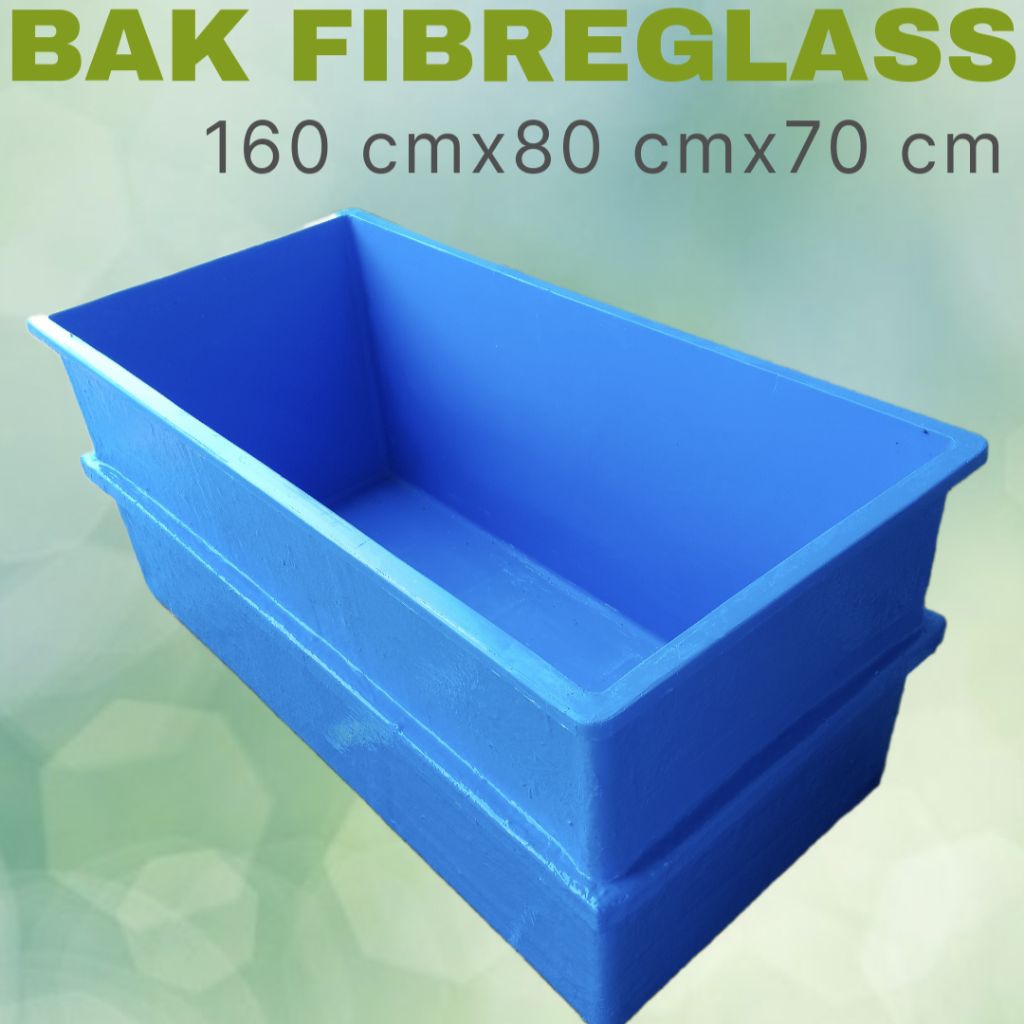 Bak fiber / kolam ikan portable / Bak ikan jumbo