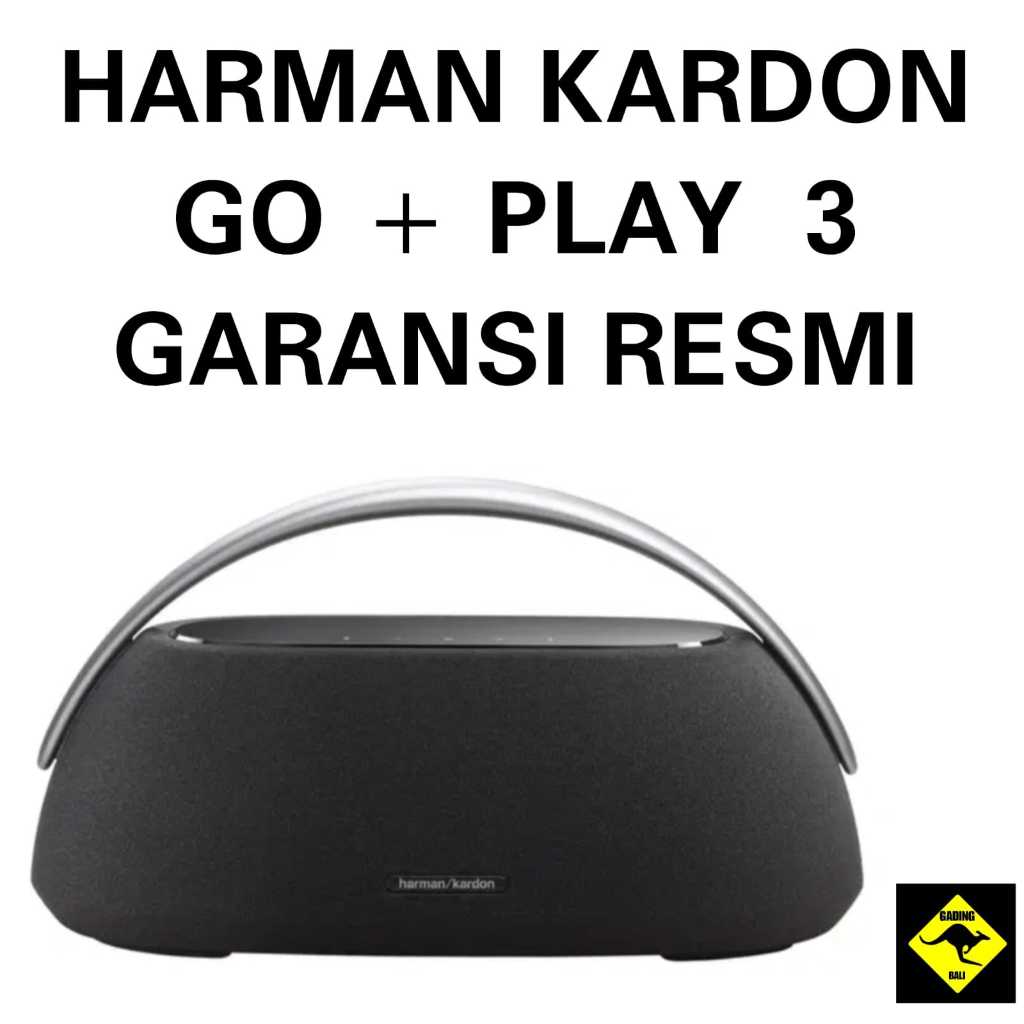 Harman Kardon Speaker Go + Play 3 HARMAN KARDON GO PLUS PLAY 3 Bluetooth Speaker Garansi Resmi
