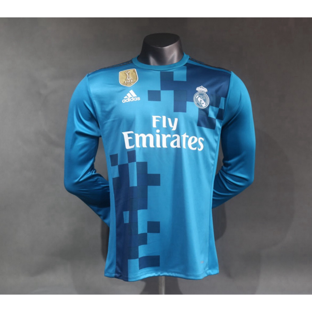 Jersey Real Madrid 2017/2018 Goalkeeper (GK) Away Long Sleeve