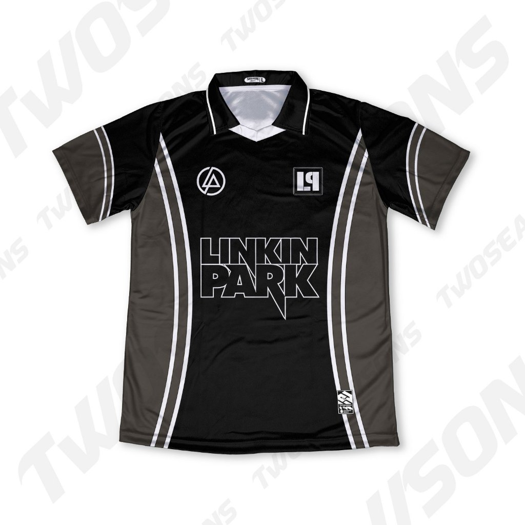 GAMEPLANE - Kaos Jersey Vintage LINKIN PARK V KALONG ART 1 Oversize Unisex Custom Full Printing