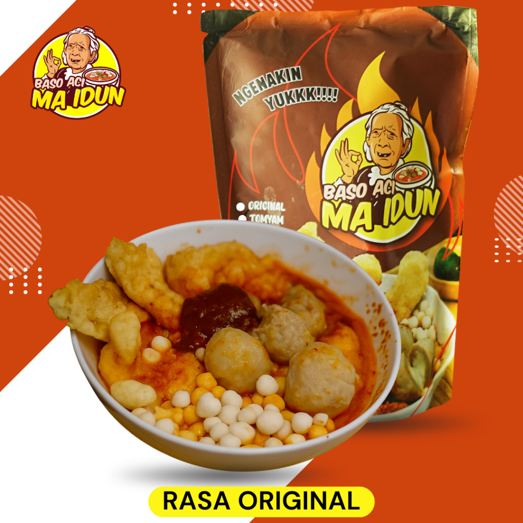 

Baso Aci Maidun Original / Bakso Aci Instan / Baso Aci Cuanki Mix Komplit / Boci