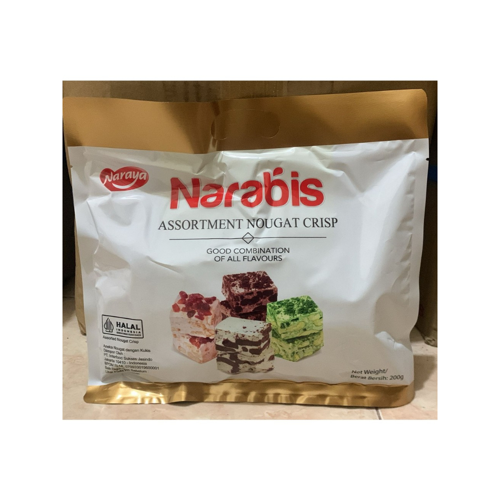 

Naraya Narabis Nougat crispy 90gram 200gram
