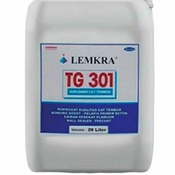 LEMKRA TG 301 ADHESIVE WATERPROOFING SUPLEMENT CAT TEMBOK 20LTR