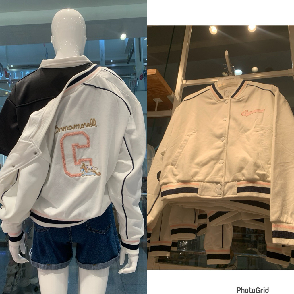 jaket luaran bomber colorbox blazer crop korean grey hitam khaki Korea murah jaket denim crop keren 