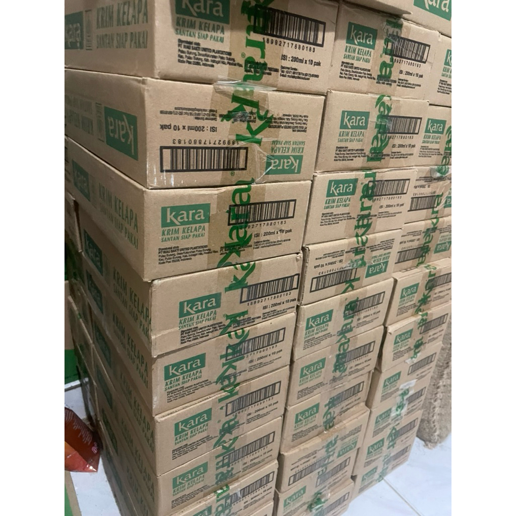 

Kara Santan 10X200 ML - Santan Kara (1 Karton, 10 Pcs)