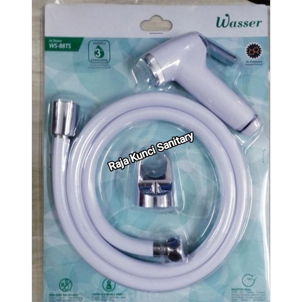 Jet Shower Wasser Putih/Jet Shower Bidet/Jet Shower Kloset/WASSER