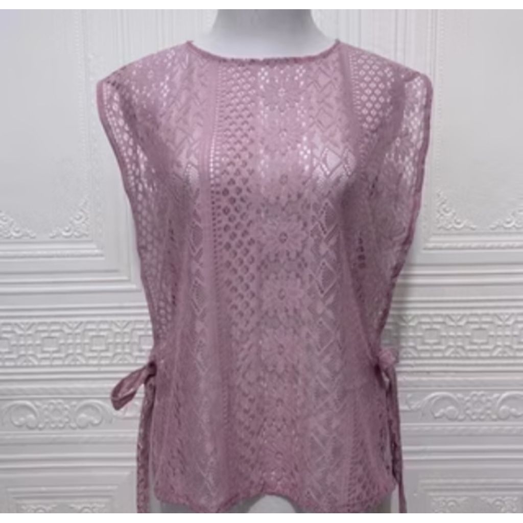 VEST BRUKAT TALI PREMIUM/vest brukat tali/LACE ROMPI BRUKAT WANITA