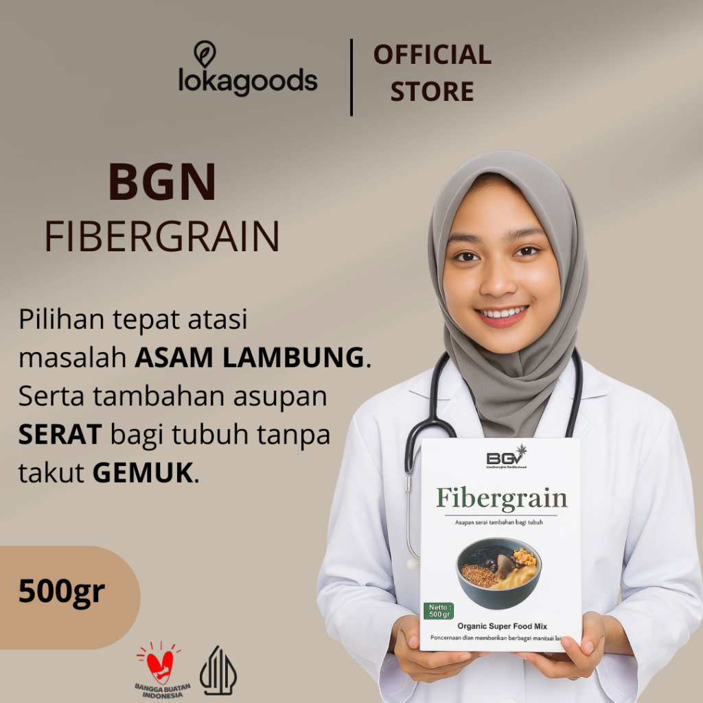 

FIBERGRAIN-Sereal Sehat Umbi Garut Original Asam Lambung Dengan Mucosave Ampuh Atasi Masalah Lambung