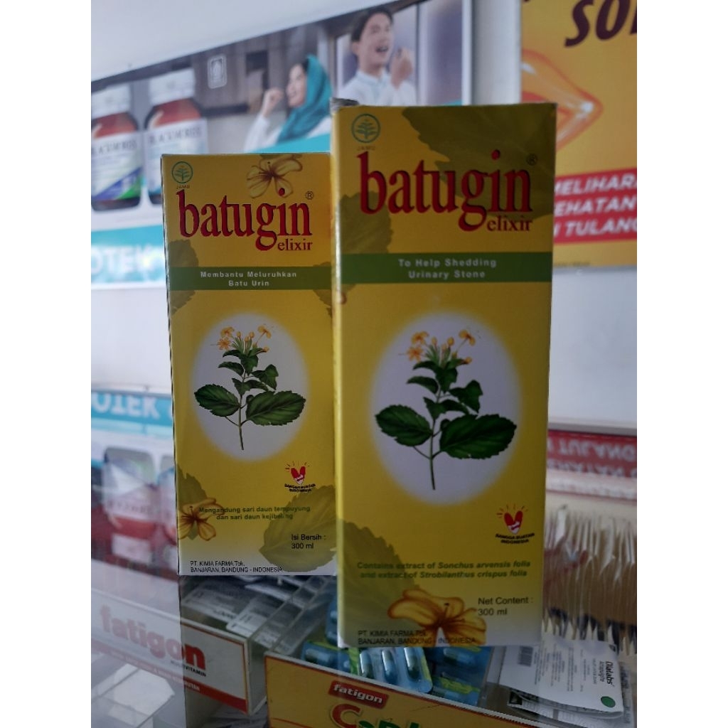 Batugin Elixir Sirup (Obat Herbal Sirup Batu Ginjal) 300 ML