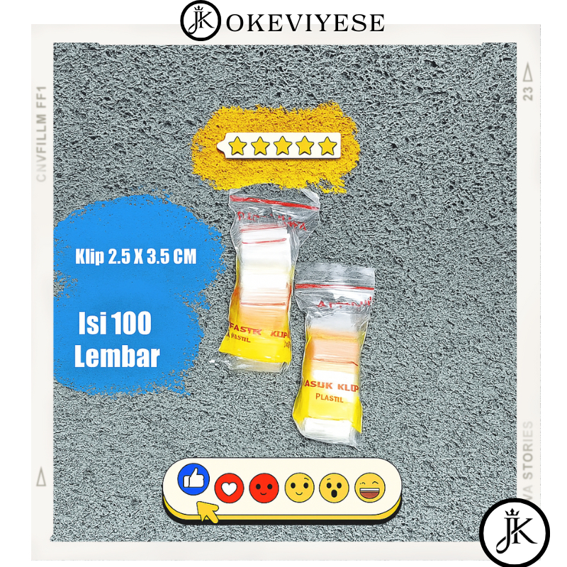 Plastik Klip Kecil 2x3.5 Tebal untuk Penyimpanan Obat dan Barang Mini | Plastik Zipper Kecil