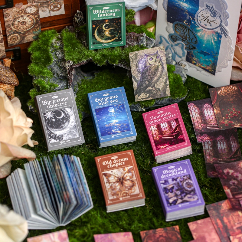 

(5M58) 100 Lembar Kertas Hias Seri Pita Kemewahan 3,7x5,5cm Untuk Dekorasi Scrapbook Bullet Journal Diary Jurnal Retro Vintage