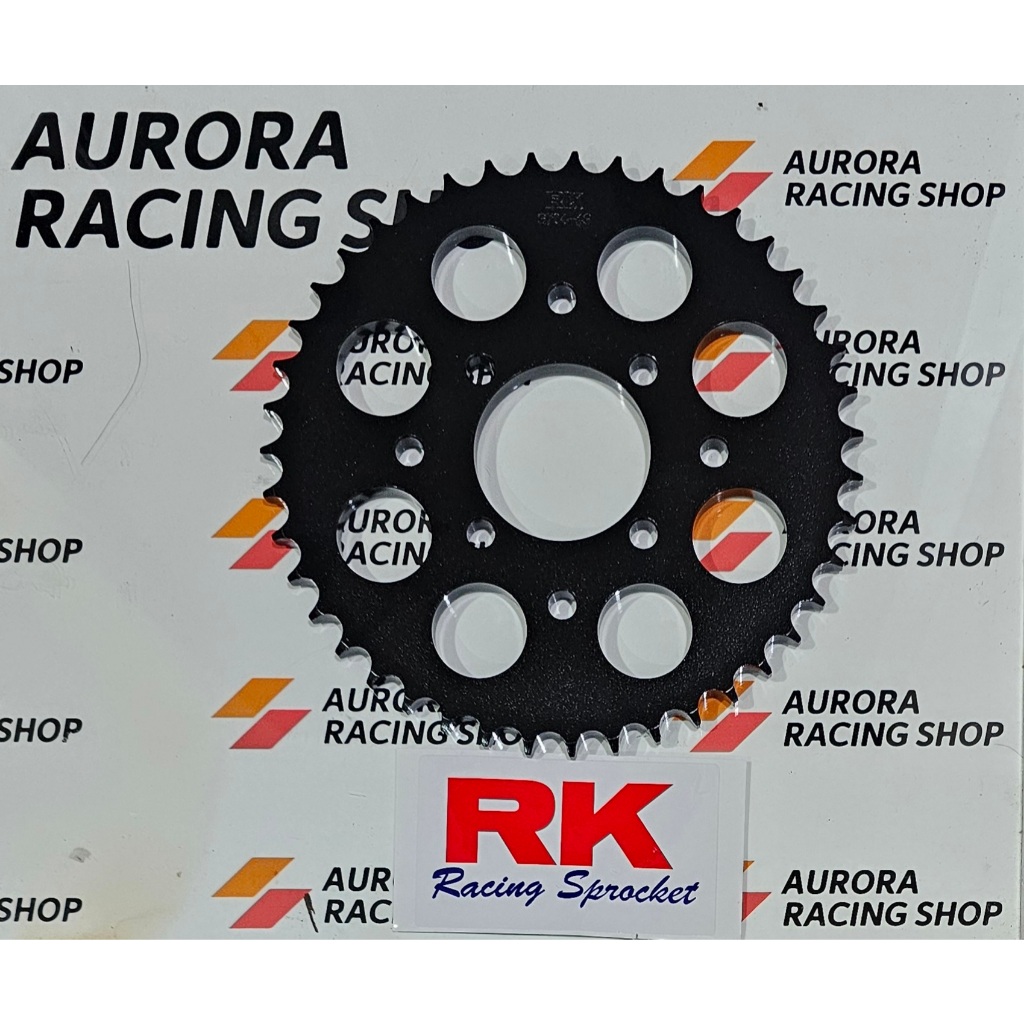 GEAR BELAKANG RK BLACK 428 SATRIA FU 150 OLD  / BARONG / FU NEW / FU FI / SATRIA 120 / SHOGUN 125 / 