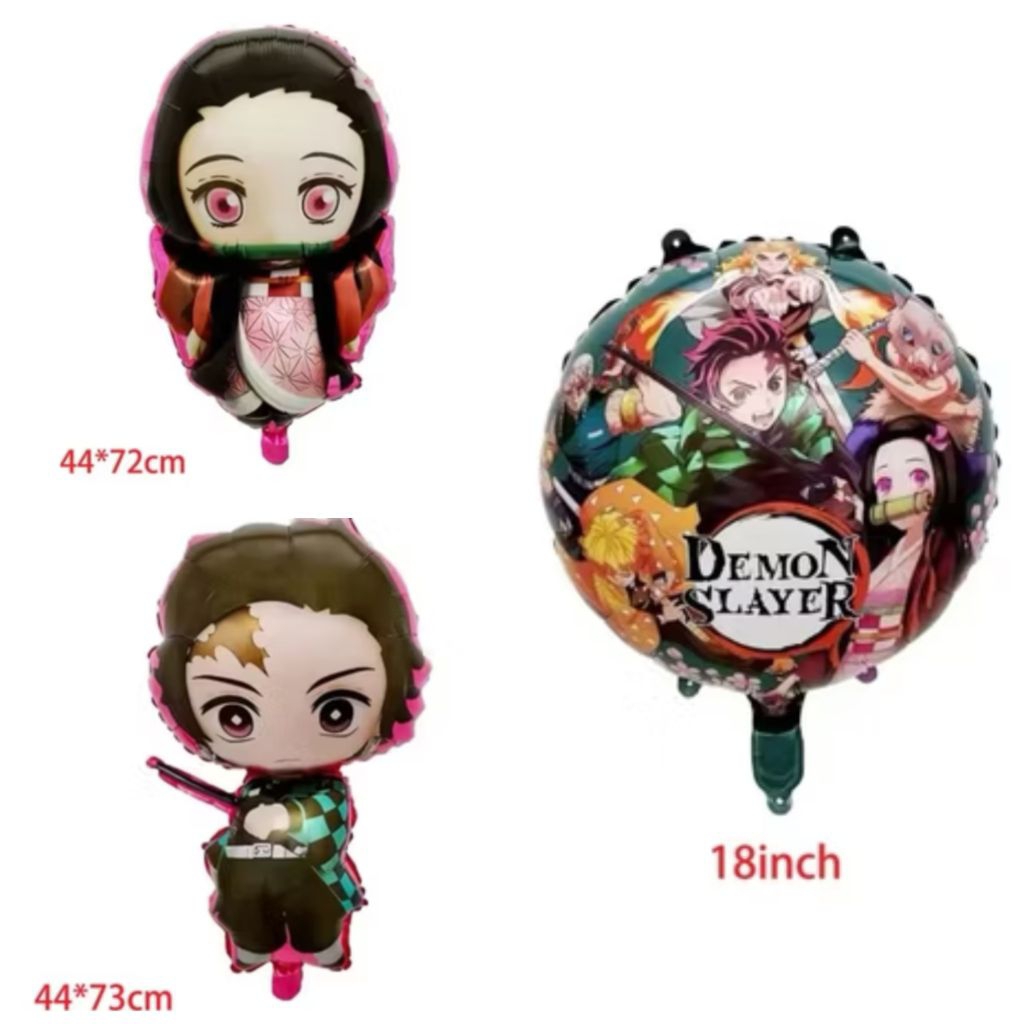 Balon Foil Demon Slayer