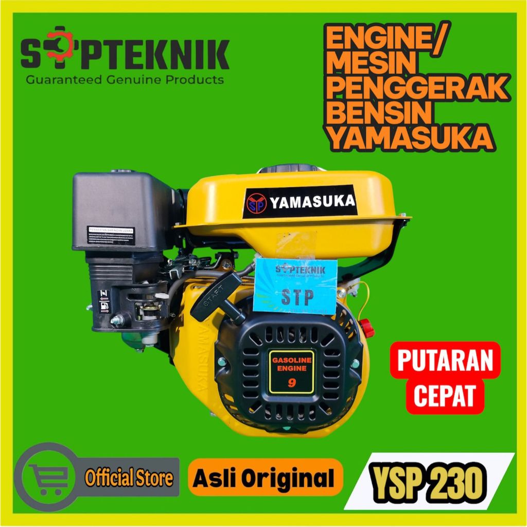 Mesin Bensin Engine YSP 230 Putaran Cepat YAMASUKA