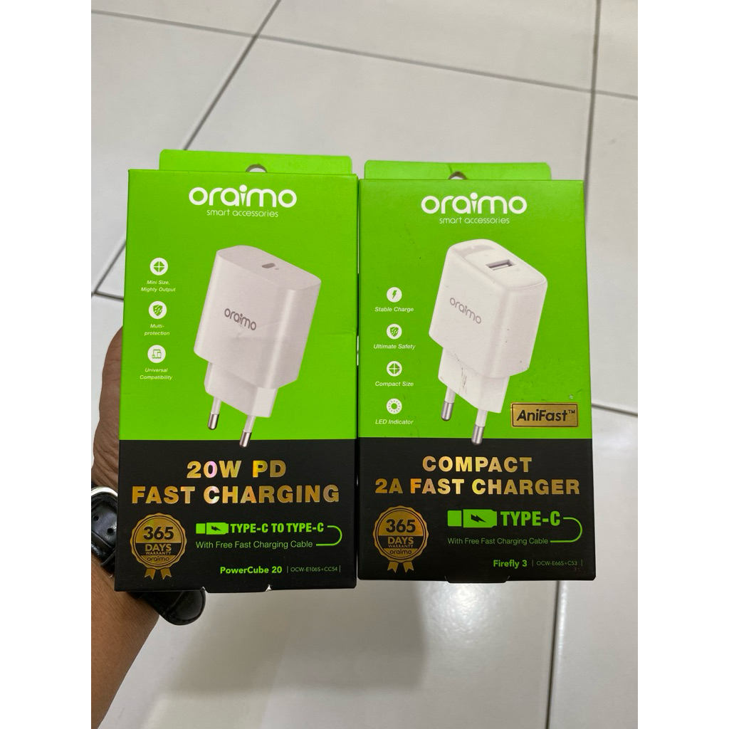 ORAIMO 20w PD Tipe C to C OCW - E106S + CC54