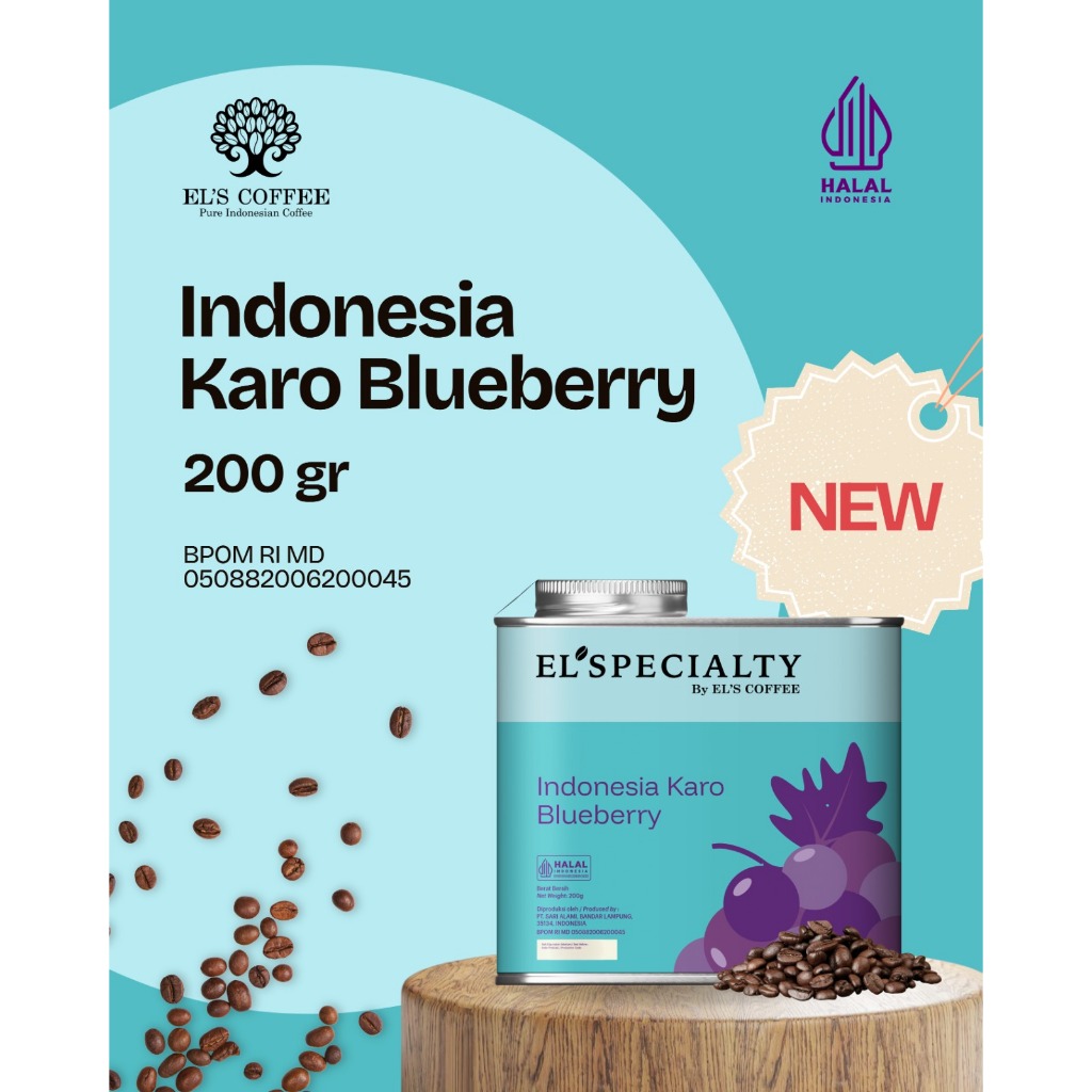 

EL'S Specialty El' Specia Karo Blueberry 200 gr BY EL'S COFFEE