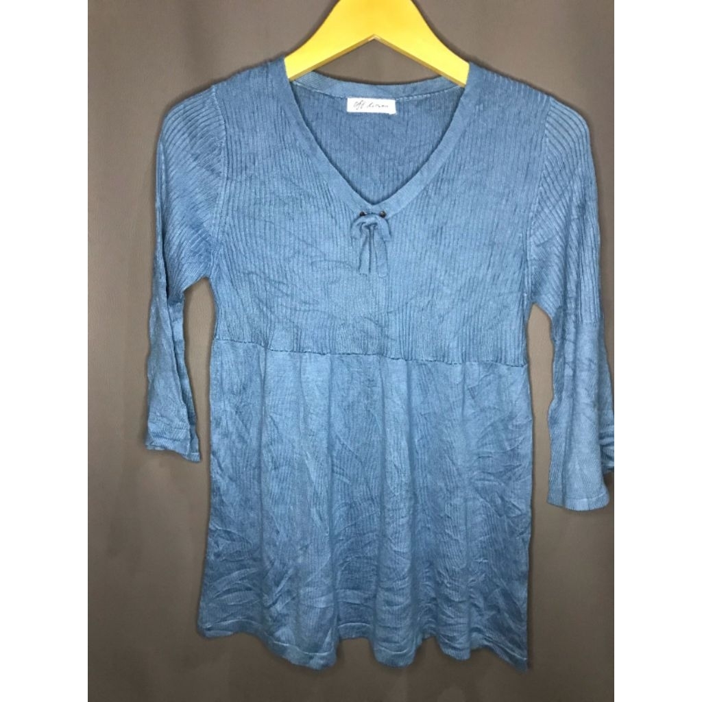 Atasan rajut babydoll