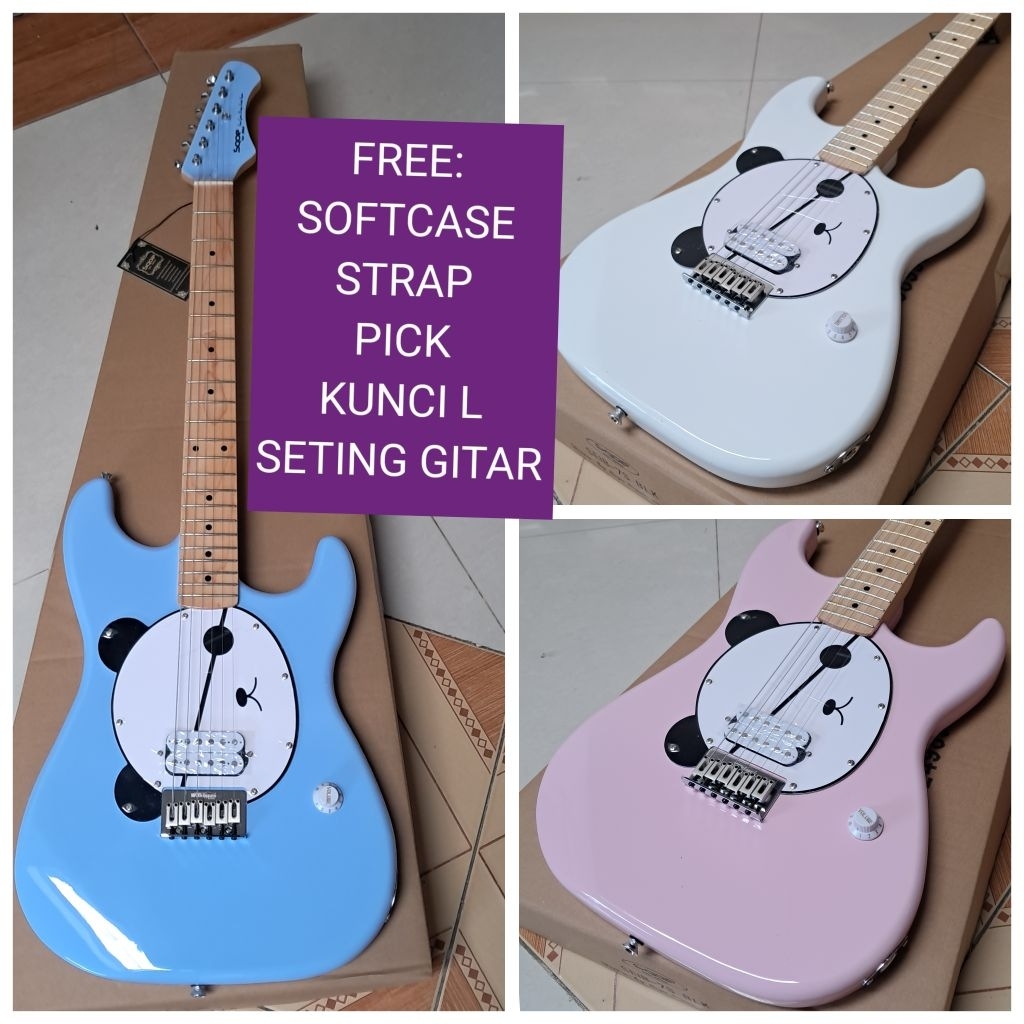 GITAR ELEKTRIK SQOE SEST780 SQOE SEST 780
