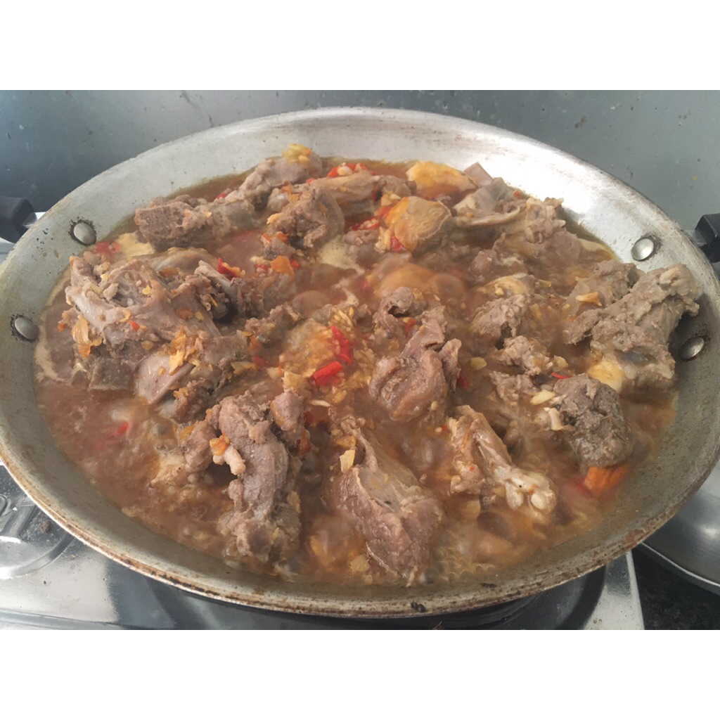 

Tengkleng Rica Kambing Khas Solo