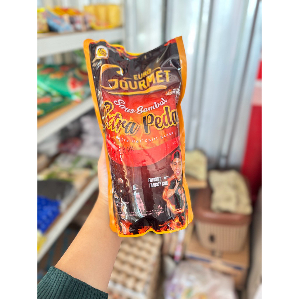 

Saus Sambal Extra Pedas Euro Gourmet 1kg