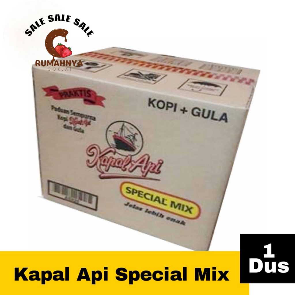 

Kopi Kapal Api Special Mix 1 Karton isi 12 Renceng 120 sachet
