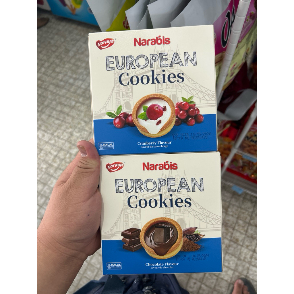 

NARABIS European cookies 50gr box